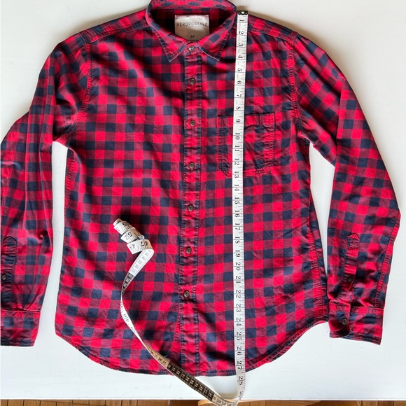 Vintage Aeropostale Plaid Shirt - Picture 9 of 9